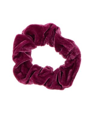  Scrunchie velvet roze