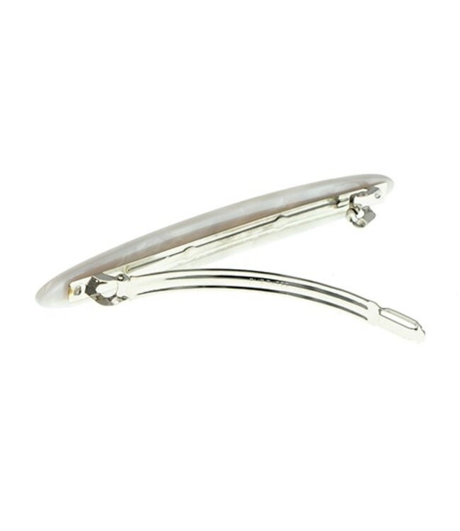 Patent speld smal marmer look wit