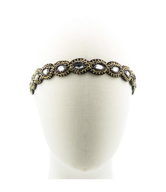 Haarband Erlin goudkleurig