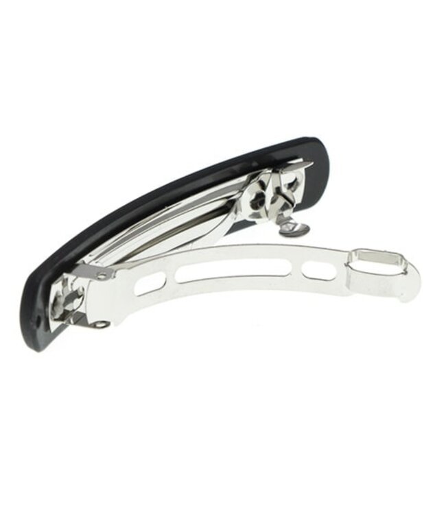 Patent speld basic mat zwart