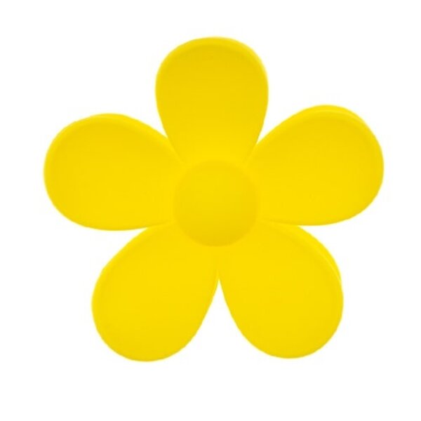 Haarklem bloem vrolijke geel