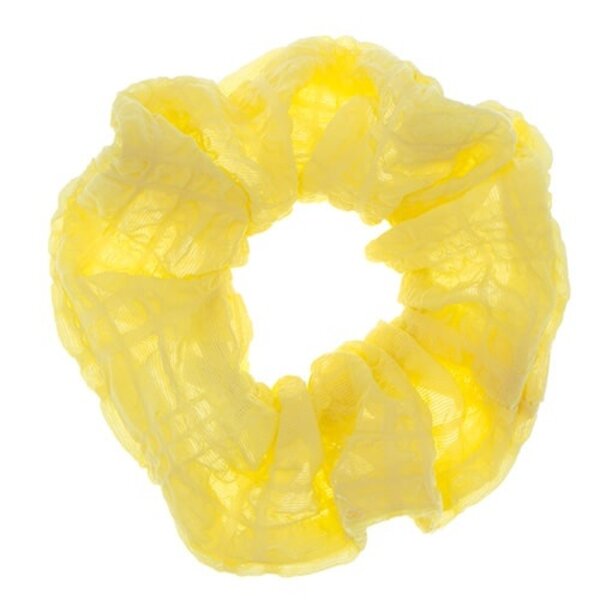 Scrunchie summer geel