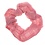 Scrunchie summer roze