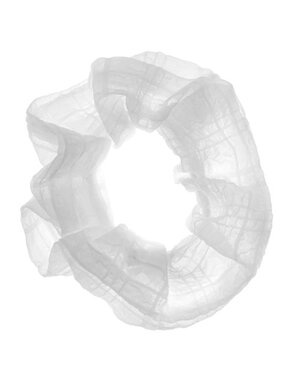 Goudhaartje Scrunchie summer wit