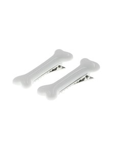  Haarclip Halloween bone 2 stuks