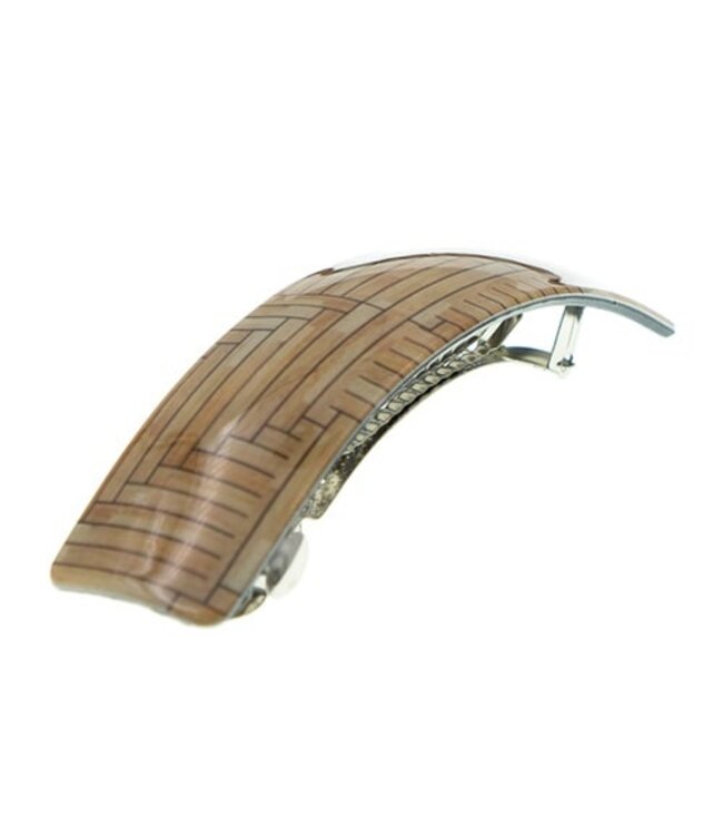 Patent speld vissengraat lichtbruin