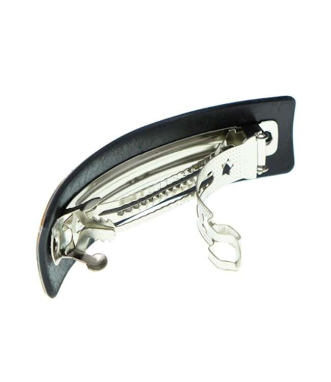 Patent speld vissengraat bruin zwart