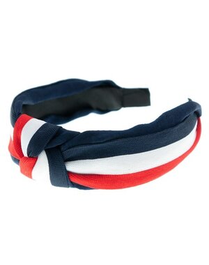 Goudhaartje Diadeem rood, wit, blauw