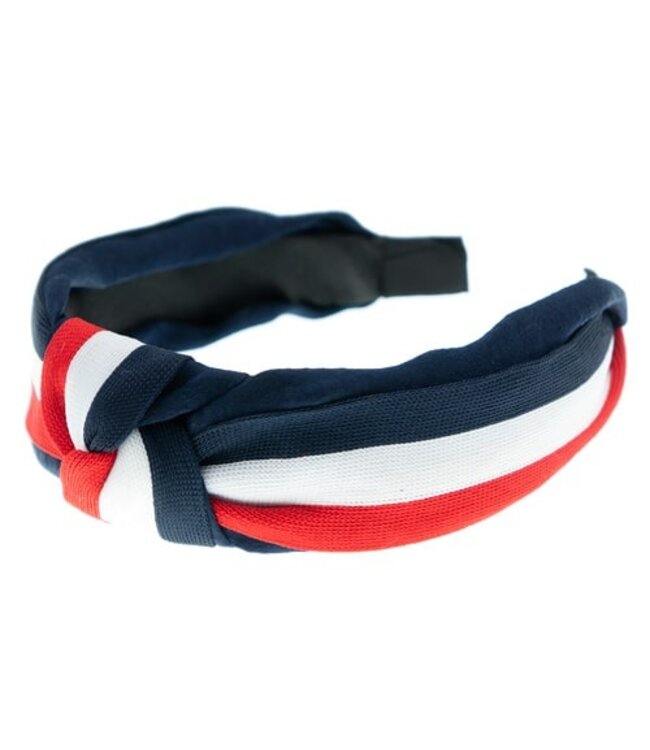 Diadeem rood, wit, blauw