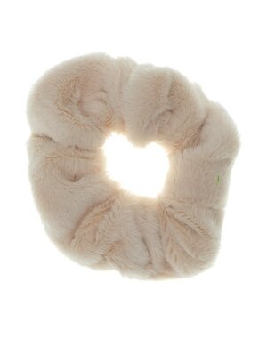  Scrunchie fluffy beige