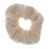 Scrunchie fluffy beige