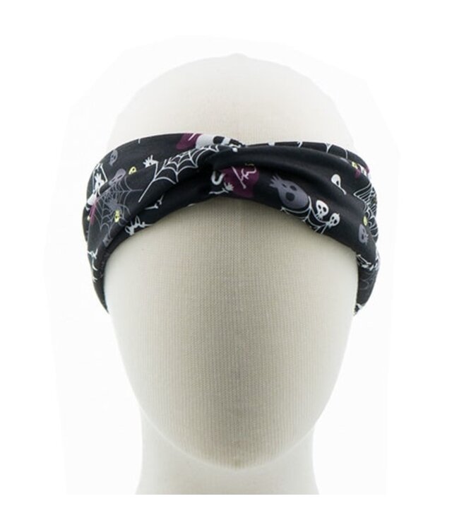 Haarband Halloween skelet