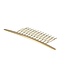 Haarkam strak goudkleurig