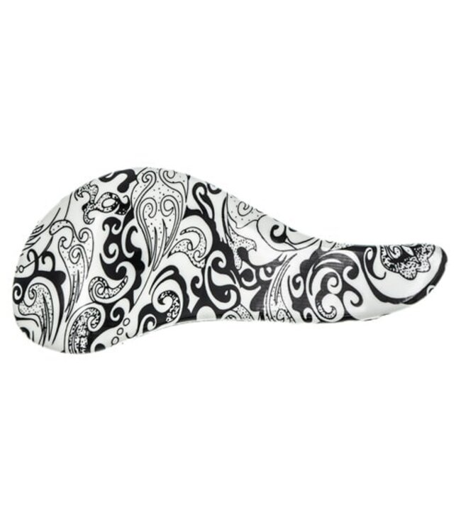 Anti klit borstel tribal zwart wit