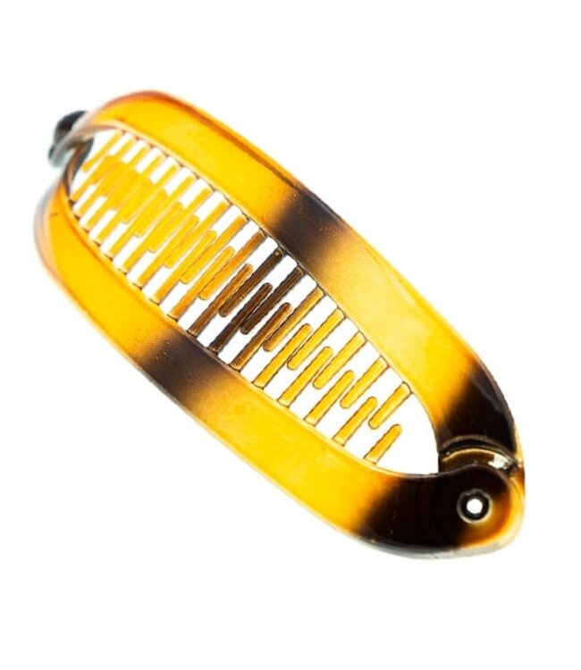 Bananenklem large bruin / zwart