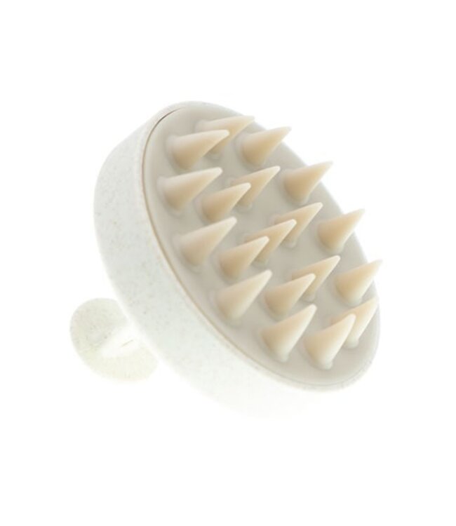 Scalp massage brush beige
