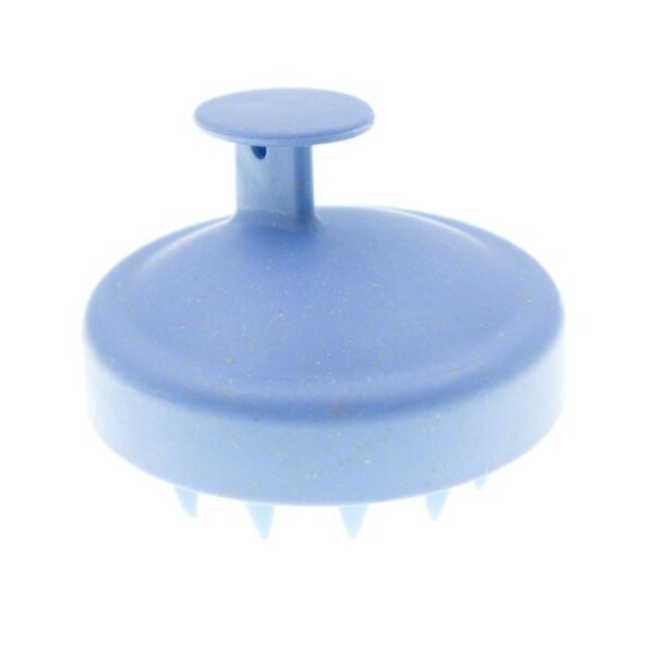 Scalp massage brush blauw