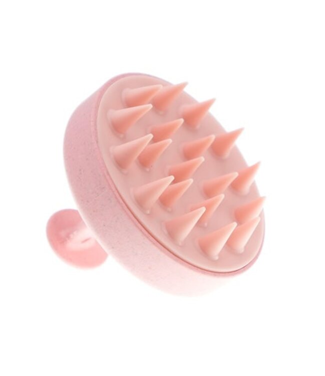 Scalp massage brush roze