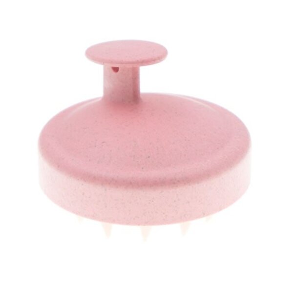 Scalp massage brush roze