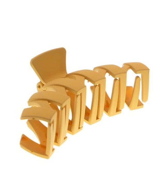 Haarklem modern okergeel