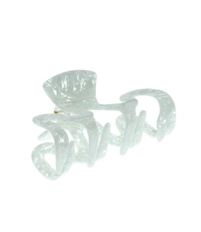 Haarklem wave marmerlook wit