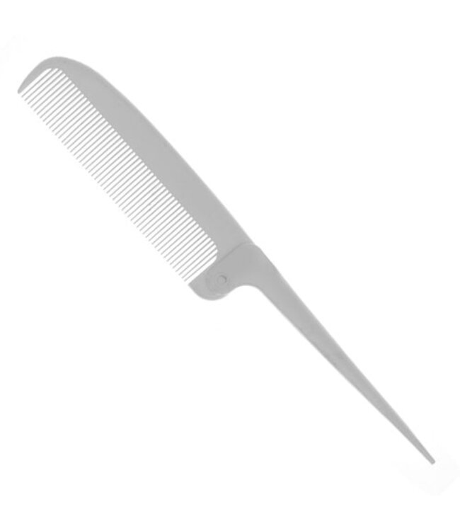 Inklapbare puntkam wit