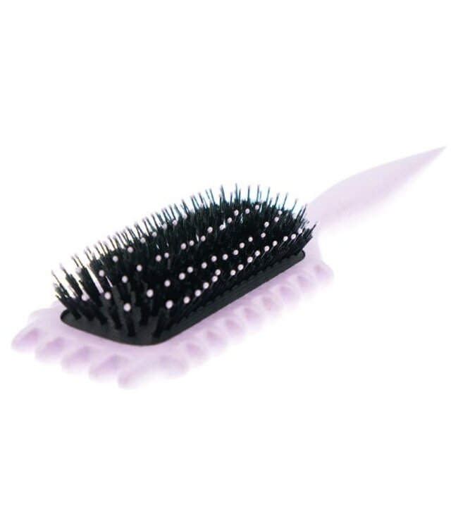 Haarborstel curly styling paars