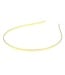 Diadeem basic metaal goudkleurig