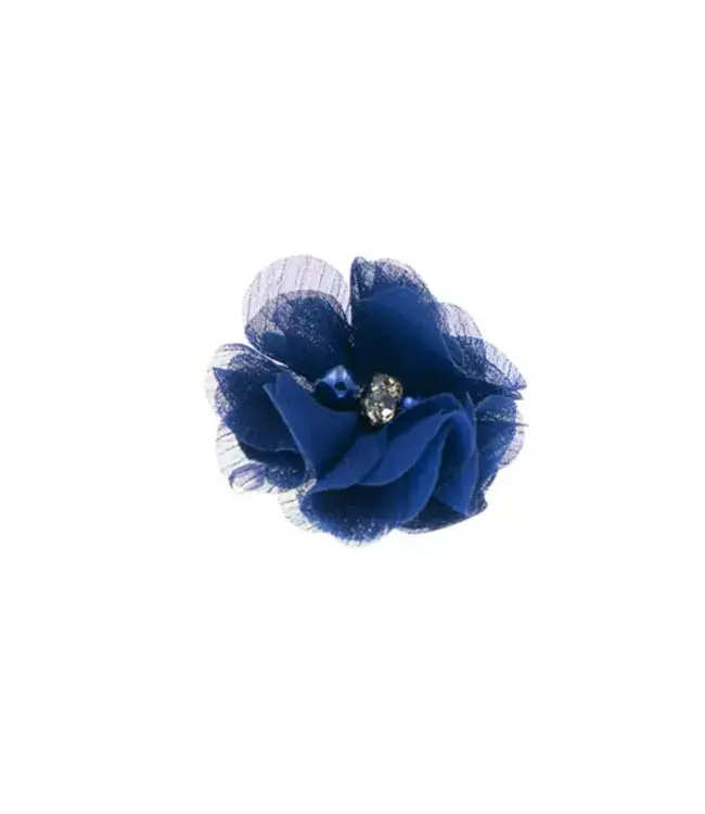 Haarbloem lovely donkerblauw