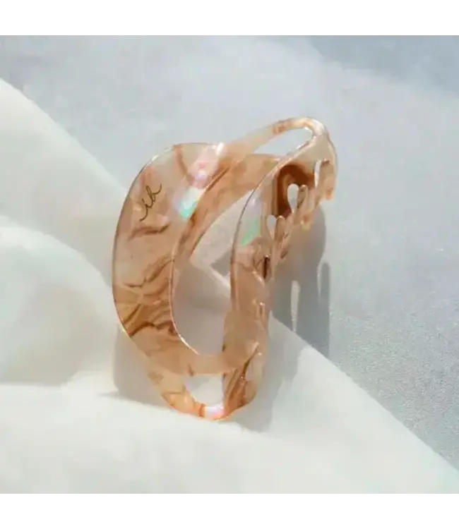 Invisibobble clipstar L amber glow