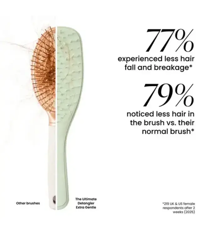 Tangle Teezer detangling hairbrush eucalyptus