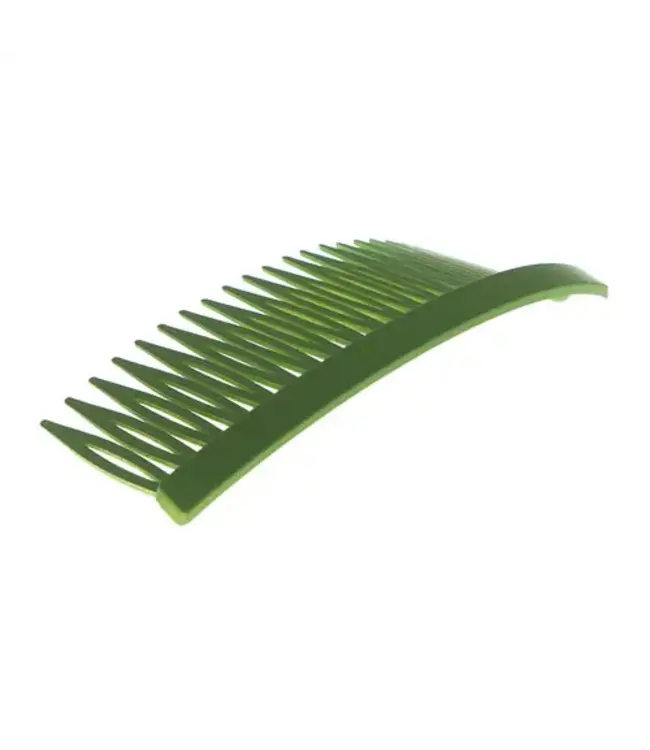 Haarkam mat basic groen