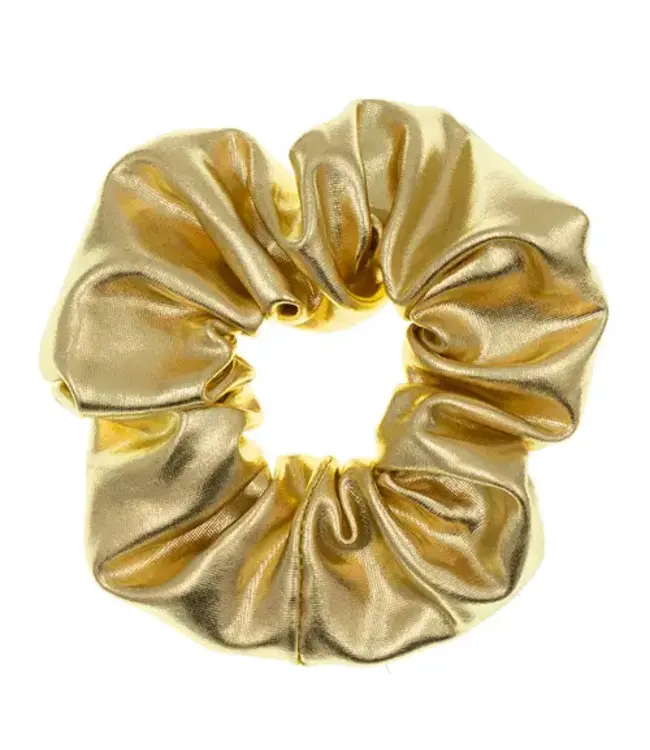 Scrunchie goudkleurig