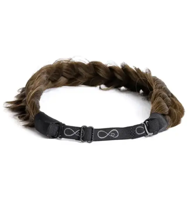 Infinity Braids - vlecht haarband - Viènne - Copper Bronze