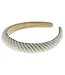Diadeem parels en strass stenen