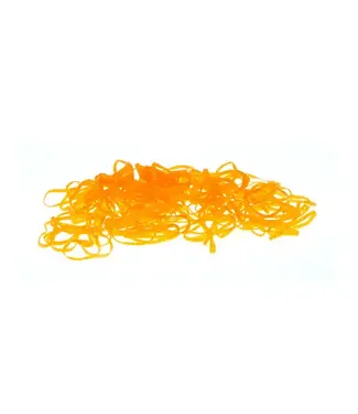 Goudhaartje Rasta elastiekjes 150 stuks oranje