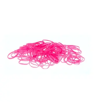 Goudhaartje Rasta elastiekjes 150 stuks roze