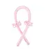 Heatless hair curler roze