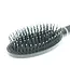 Haarborstel ovaal zwart kunststof