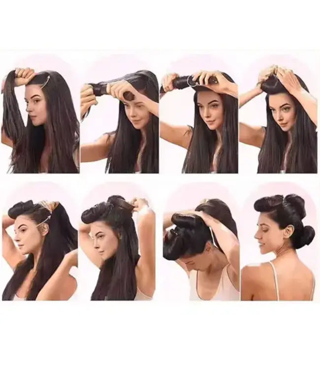 Heatless hair curlers 3 stuks