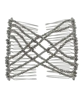 Goudhaartje EZ comb kralen zilverkleurig