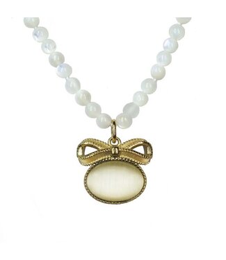 Urban Hippies Ketting parels strik Urban Hippies