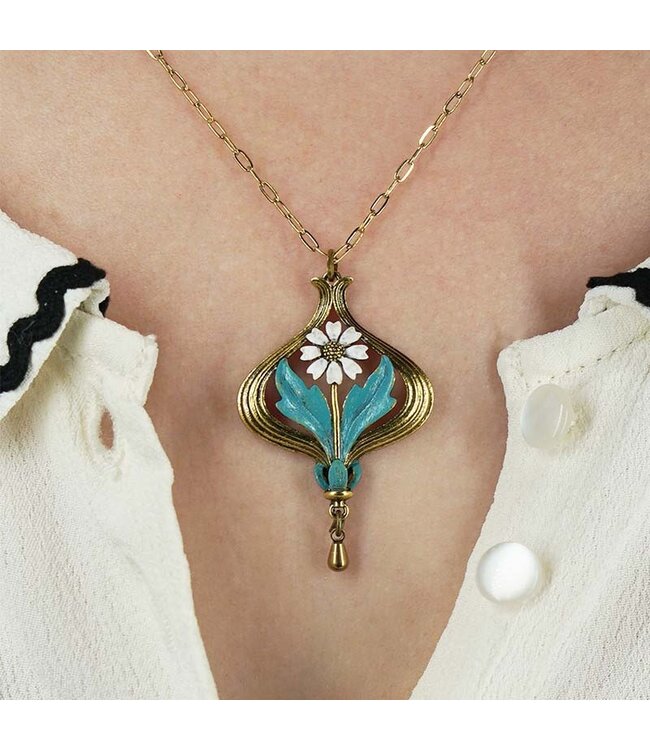 Ketting vintage Arabella wit Urban Hippies
