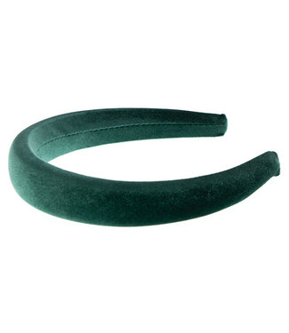 Goudhaartje Velvet diadeem groen