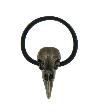 Goudhaartje Haarelastiek skull bronskleurig