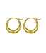 Oorbellen goudkleurig trendy