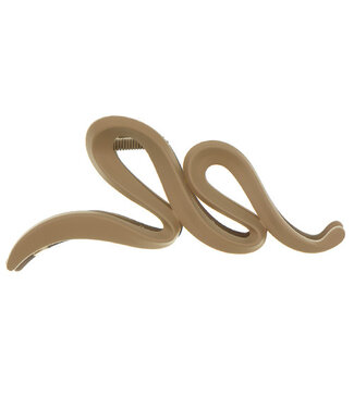 Goudhaartje Haarklem swirl bruin beige