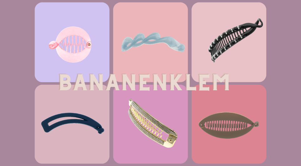 Welke bananenklem voor dik of fijn haar?