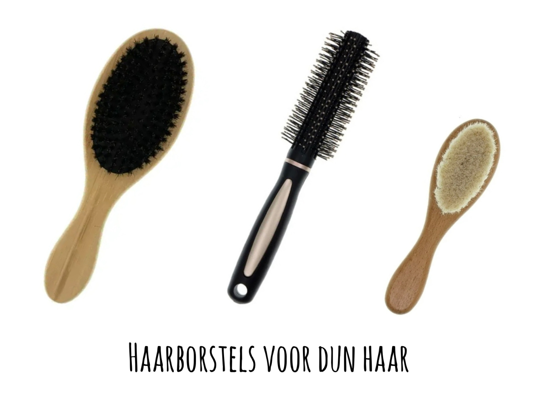 Haarborstels voor dun haar