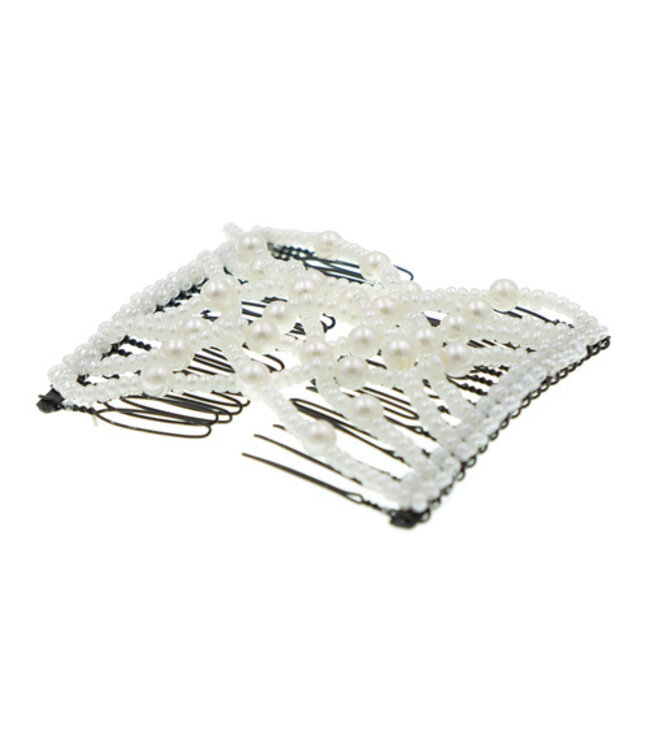 EZ comb parels crèmekleurig